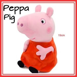 Peppa Pig Plush Toy - Pink and Orange Dress